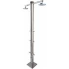 Stainless steel pool shower column UNO series