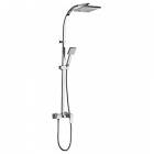 Complete stainless steel shower column SMERALDO series