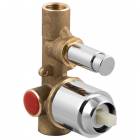 Corpo incasso universale con deviatore