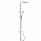 Complete brass shower column with diverter RUBINO series