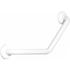 Lacquered steel 45° angled safety grab bar SALLY series
