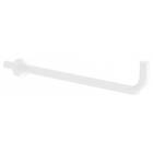 Toilet paper holder white lacquered steel SALLY series