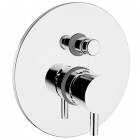Brass built-in shower mixer with diverter MODE ONE series